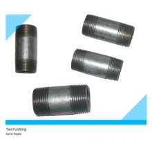 Hot DIP Galvanized Carbon Steel NPT Threaded Barrel Pipe Nipple